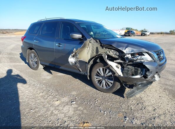 5N1DR2MM6JC619584 2018 NISSAN PATHFINDER Gray Передня права чверть