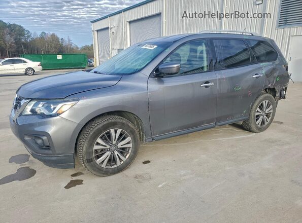 5N1DR2MM6JC627541 2018 NISSAN PATHFINDER Gray Vista tres cuartos delantera izquierda