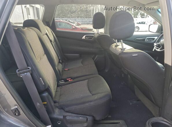 5N1DR2MM6JC627541 2018 NISSAN PATHFINDER Gray Vista interior trasera