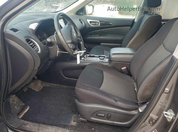5N1DR2MM6JC627541 2018 NISSAN PATHFINDER Gray Vista interior delantera