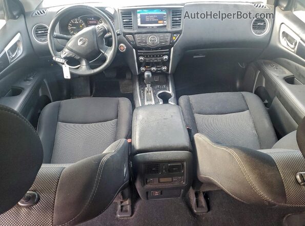 5N1DR2MM6JC627541 2018 NISSAN PATHFINDER Gray Vista del salpicadero