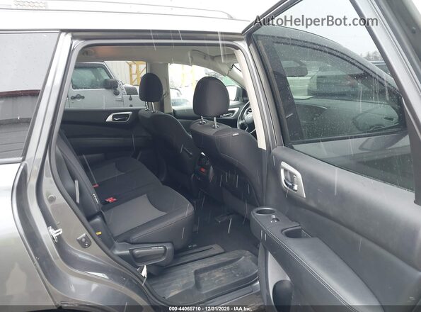 5N1DR2MM6KC584191 2019 NISSAN PATHFINDER Gray Widok naklejki z numerem VIN