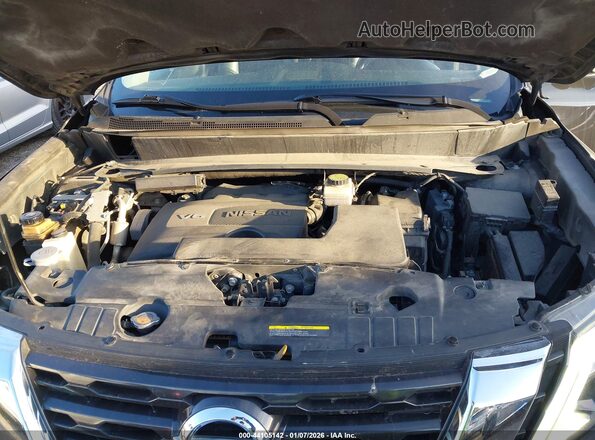 5N1DR2MM6KC600454 2019 NISSAN PATHFINDER Black Widok z tyłu