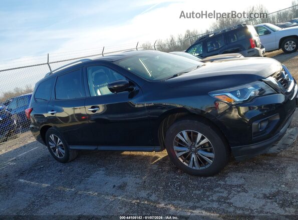 5N1DR2MM6KC600454 2019 NISSAN PATHFINDER Black Widok wnętrza z tyłu