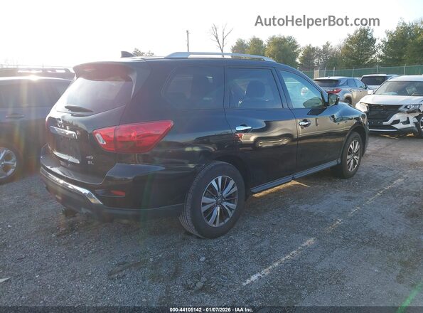 5N1DR2MM6KC600454 2019 NISSAN PATHFINDER Black Tył prawy