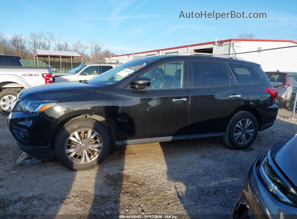 5N1DR2MM6KC600454 2019 NISSAN PATHFINDER Black Widok wnętrza 360 stopni