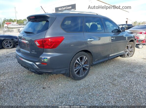 5N1DR2MM8HC625316 2017 NISSAN PATHFINDER Серый Задняя правая четверть