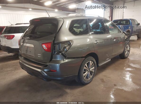 5N1DR2MM8JC637861 2018 NISSAN PATHFINDER Серый Задняя правая четверть