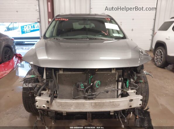 5N1DR2MM8JC637861 2018 NISSAN PATHFINDER Серый Вид задней части салона