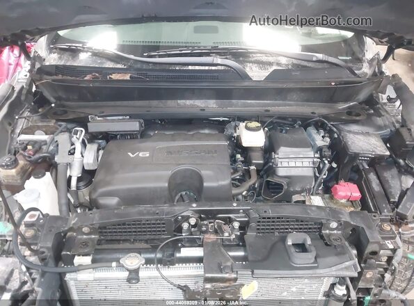 5N1DR2MM8JC637861 2018 NISSAN PATHFINDER Серый Вид сзади