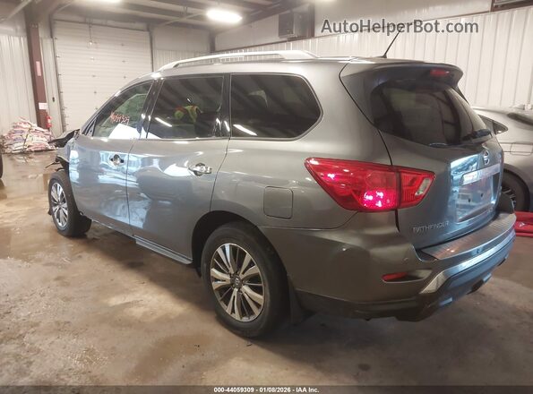 5N1DR2MM8JC637861 2018 NISSAN PATHFINDER Серый Задняя левая четверть