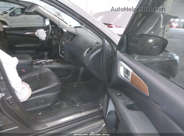 5N1DR2MM9KC636218 2019 NISSAN PATHFINDER Gray Вид салону спереду