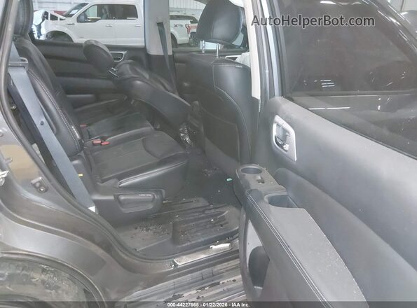5N1DR2MM9KC636218 2019 NISSAN PATHFINDER Gray Вид наклейки з VIN-кодом