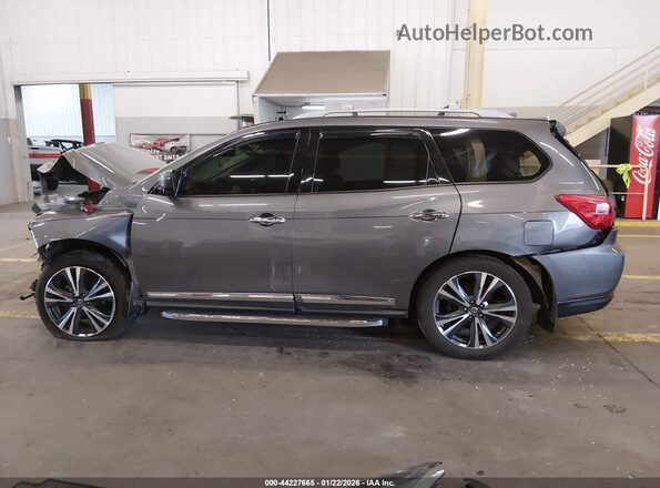 5N1DR2MM9KC636218 2019 NISSAN PATHFINDER Gray Панорамний вид салону 360°