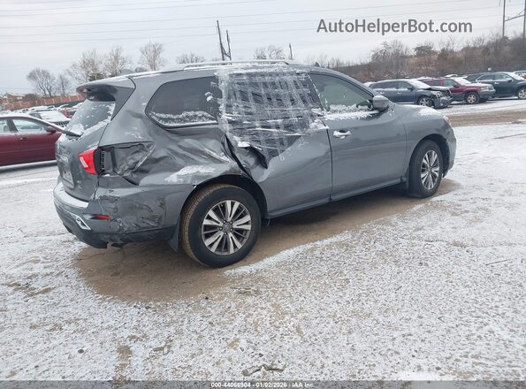 5N1DR2MMXKC589555 2019 NISSAN PATHFINDER Серый Задняя правая четверть