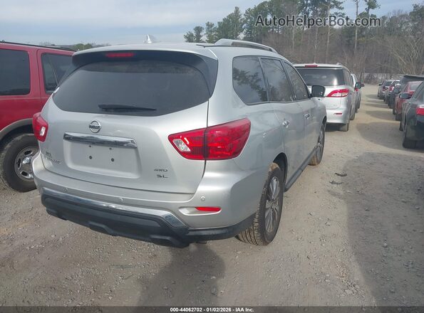 5N1DR2MMXKC636177 2019 NISSAN PATHFINDER Серебряный Задняя правая четверть