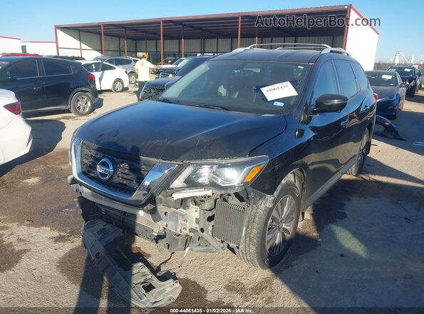 5N1DR2MN0HC647982 2017 NISSAN PATHFINDER Черный Передняя левая четверть
