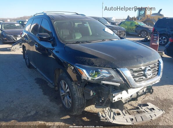 5N1DR2MN0HC647982 2017 NISSAN PATHFINDER Черный Передняя правая четверть