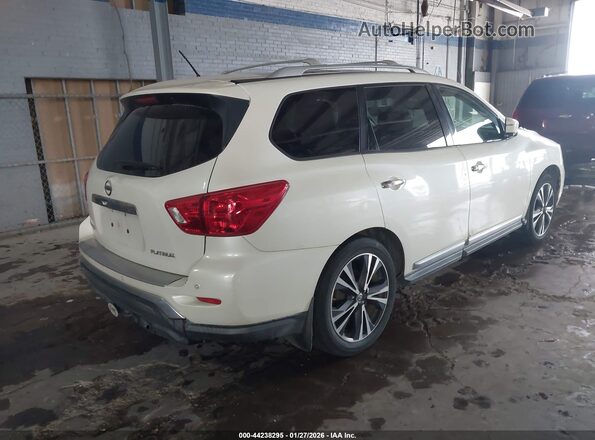 5N1DR2MN0HC649814 2017 NISSAN PATHFINDER Белый Задняя правая четверть