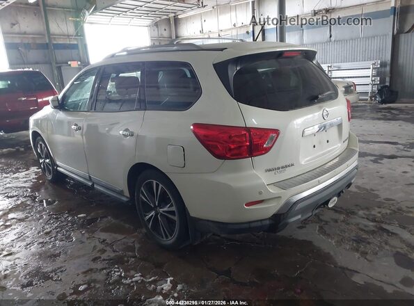 5N1DR2MN0HC649814 2017 NISSAN PATHFINDER Белый Задняя левая четверть