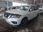 2017 Nissan Pathfinder Platinum Белый vin: 5N1DR2MN0HC649814