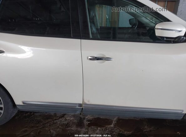 5N1DR2MN0HC649814 2017 NISSAN PATHFINDER Белый Вид спереди