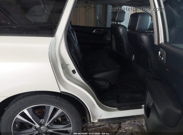5N1DR2MN0HC649814 2017 NISSAN PATHFINDER Белый Вид наклейки с VIN-кодом