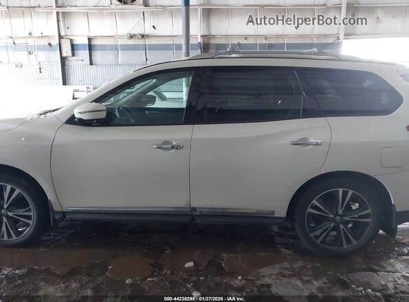 5N1DR2MN0HC649814 2017 NISSAN PATHFINDER Белый Панорамный вид салона 360°