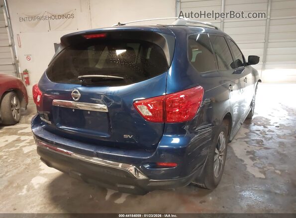 5N1DR2MN0JC614003 2018 NISSAN PATHFINDER Blue Tył prawy