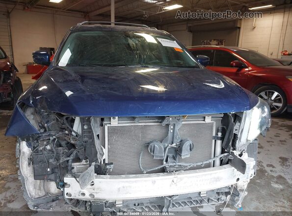 5N1DR2MN0JC614003 2018 NISSAN PATHFINDER Blue Widok wnętrza z tyłu