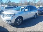2019 Nissan Pathfinder Sv Серебряный vin: 5N1DR2MN0KC603410