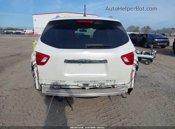 5N1DR2MN1HC650213 2017 NISSAN PATHFINDER White Вид спереду