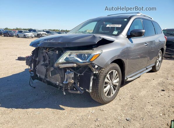 5N1DR2MN1JC649794 2018 NISSAN PATHFINDER Charcoal Przód lewy