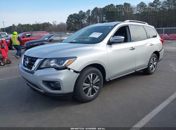 5N1DR2MN1KC598735 2019 NISSAN PATHFINDER Silver წინა მარცხენა ხედი სამი მეოთხედიდან