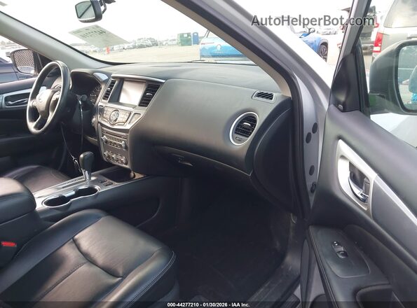 5N1DR2MN1KC598735 2019 NISSAN PATHFINDER Silver წინა სალონის ხედი
