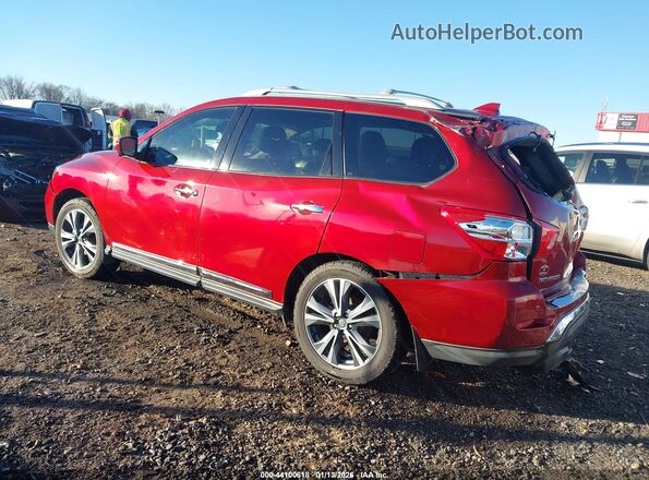 5N1DR2MN1KC638022 2019 NISSAN PATHFINDER Red Tył lewy