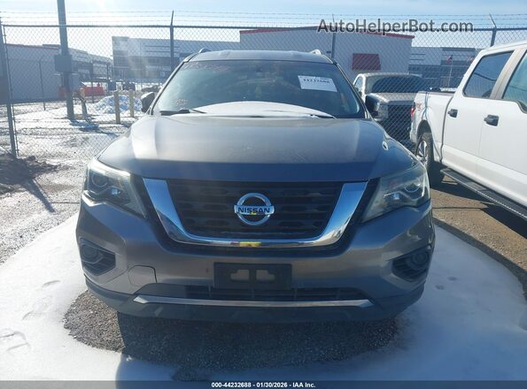 5N1DR2MN2HC674519 2017 NISSAN PATHFINDER Gray ხელსაწყოთა პანელის ხედი