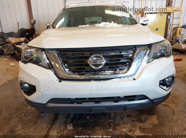 5N1DR2MN3HC690938 2017 NISSAN PATHFINDER Белый Вид панели приборов