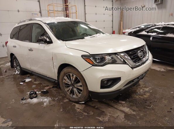 5N1DR2MN3HC690938 2017 NISSAN PATHFINDER Белый Передняя правая четверть