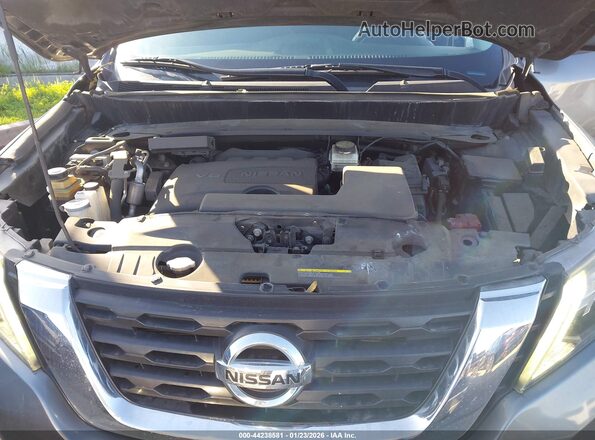 5N1DR2MN6HC665550 2017 NISSAN PATHFINDER Серый Вид сзади
