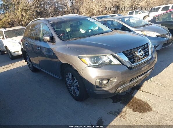 5N1DR2MN7JC605508 2018 NISSAN PATHFINDER Серый Передняя правая четверть