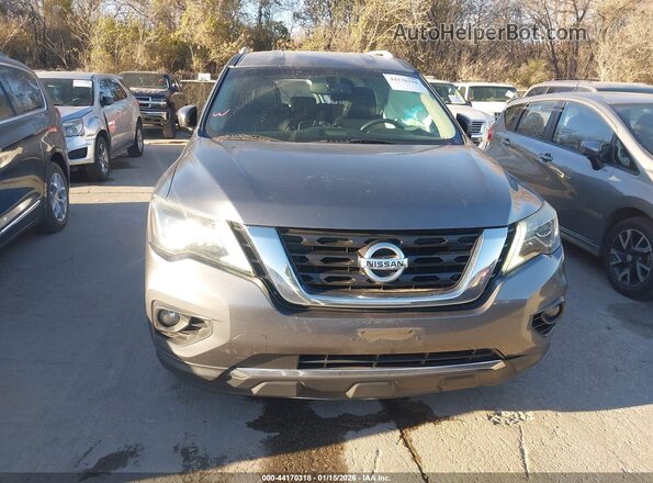 5N1DR2MN7JC605508 2018 NISSAN PATHFINDER Серый Вид щитка приборов