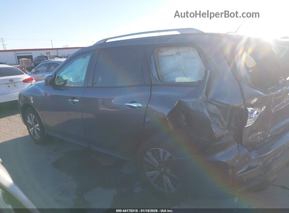 5N1DR2MN7JC605508 2018 NISSAN PATHFINDER Серый Панорамный вид салона 360°