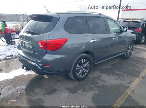 5N1DR2MN7JC607274 2018 NISSAN PATHFINDER Gray Trasero derecho