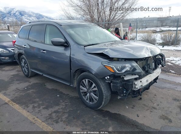 5N1DR2MN7JC607274 2018 NISSAN PATHFINDER Gray Delantero derecho