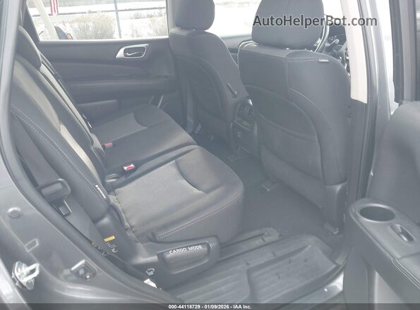 5N1DR2MN7JC607274 2018 NISSAN PATHFINDER Gray Vista de la etiqueta del VIN
