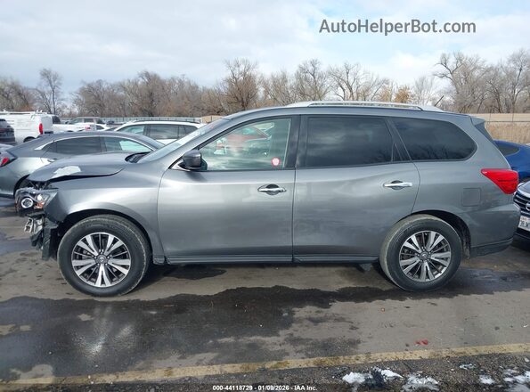 5N1DR2MN7JC607274 2018 NISSAN PATHFINDER Gray 