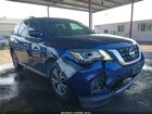 2018 Nissan Pathfinder Sv Blue vin: 5N1DR2MN9JC605722