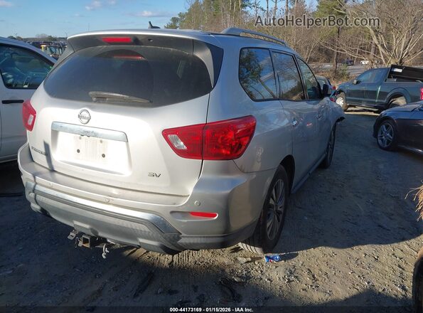 5N1DR2MN9JC636761 2018 NISSAN PATHFINDER Silver Tył prawy