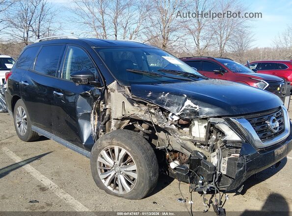 5N1DR2MNXJC632721 2018 NISSAN PATHFINDER Черный Вид спереди